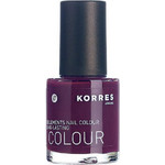Korres 27 Purple Gloss Βερνίκι Νυχιών Μακράς Διαρκείας 11ml