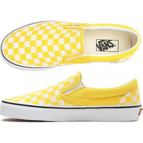 yellow vans slip on womens