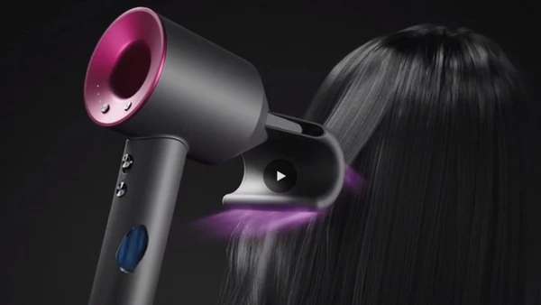 Dyson Supersonic HD07 Pink: Χτένα με φαρδιά δόντια
