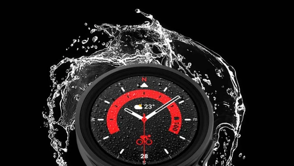 Samsung Galaxy Watch 5 Pro 45mm Grey Titanium: Ανθεκτικό στο νερό