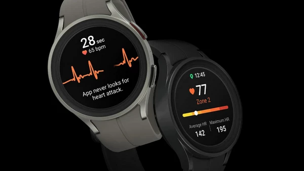 Samsung Galaxy Watch 5 Pro 45mm Grey Titanium: Μείνε ενημερωμένος για την υγεία σου