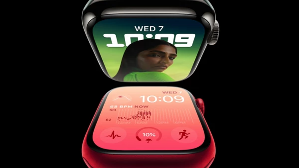 Apple Watch Series 8 41mm Aluminum Midnight: Οθόνη που καταγράφει τους στόχους σου