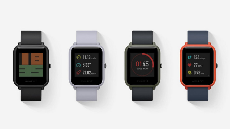 amazfit bip s red