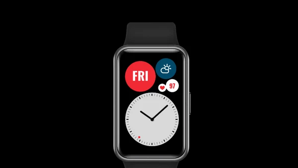 Huawei Watch Fit Graphite Black: Οθόνη