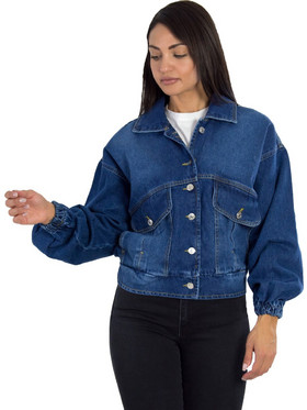 Jean Jacket Gynaikeia Mpoyfan Huxley Grace Bestprice Gr