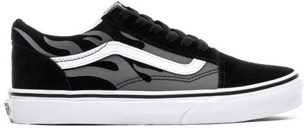 black grey old skool vans