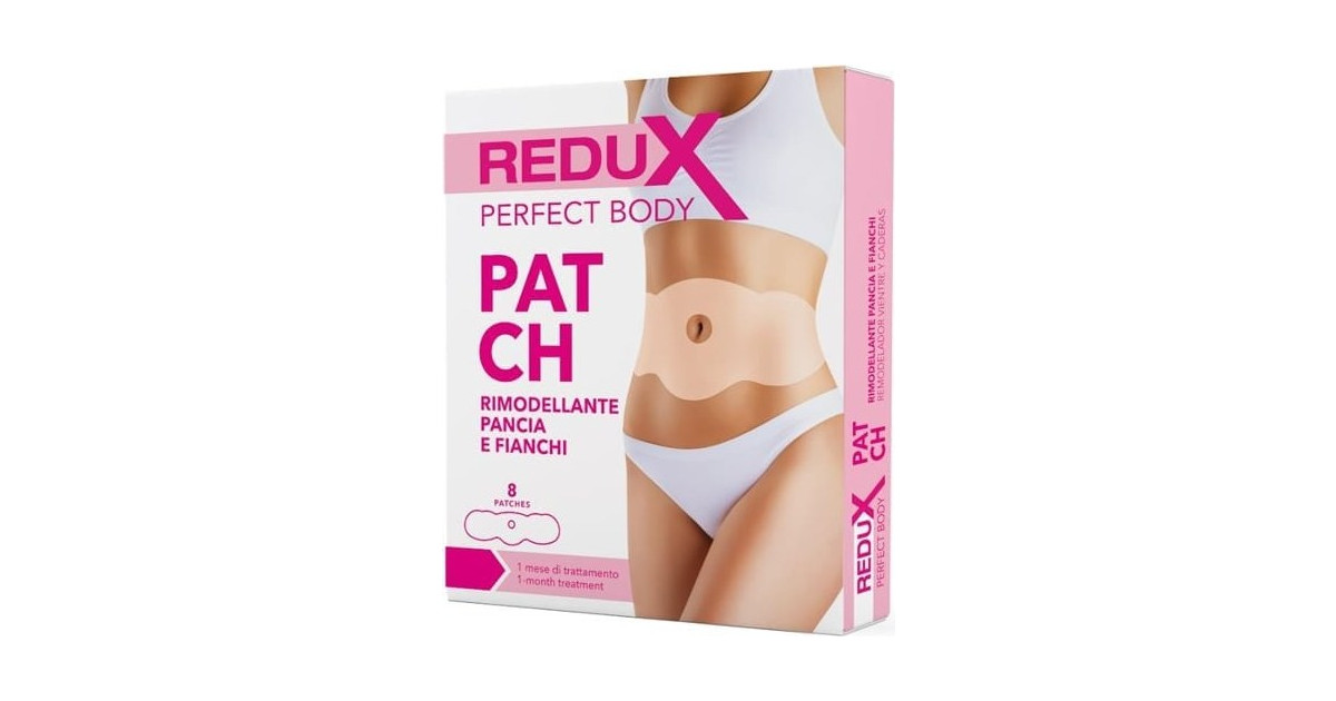 Fadopharm Redux Patch Έμπλαστρο για Επίπεδη Κοιλιά, 8 τεμάχια