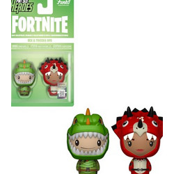 funko pint size heroes fortnite rex tricera ops - pint size heroes fortnite