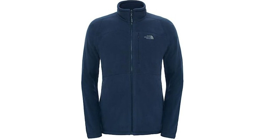 north face fleece long jacket