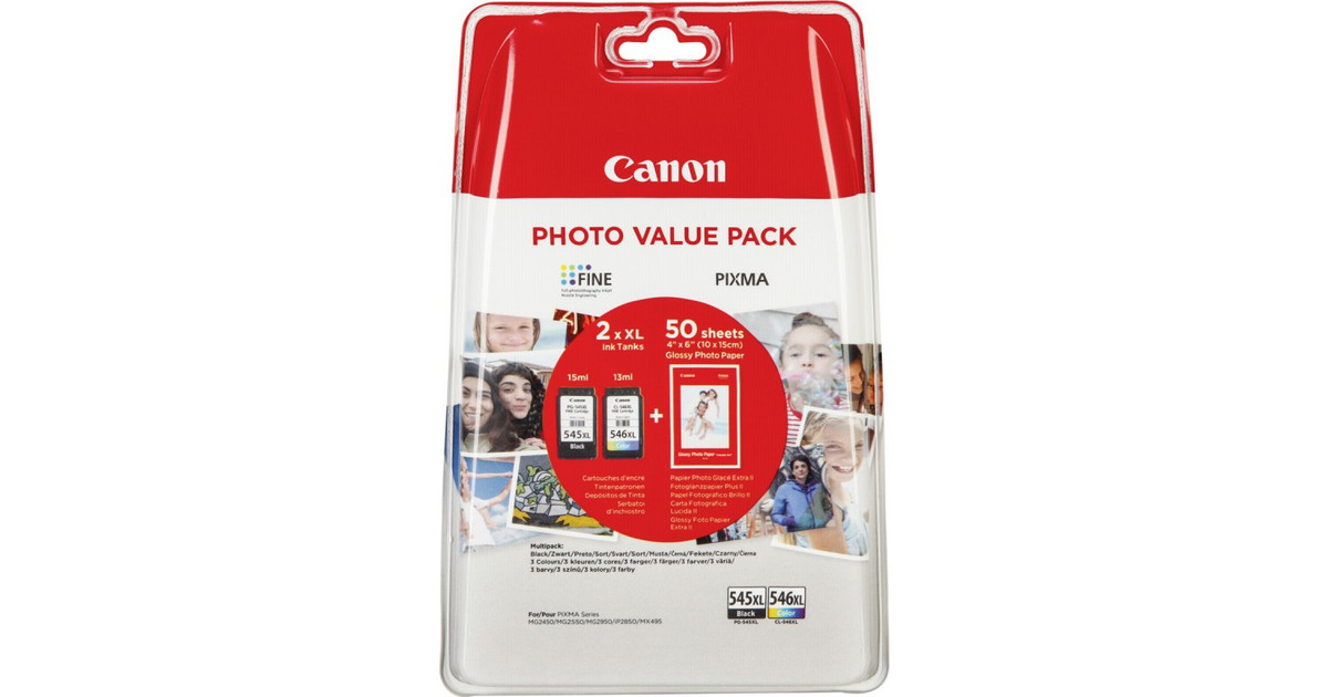 Canon PG-545XL & CL-546XL Photo Value Pack 8286B006 | BestPrice.gr