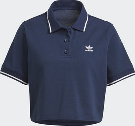 blue adidas polo