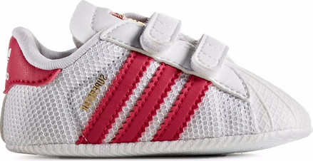 pink adidas crib shoes