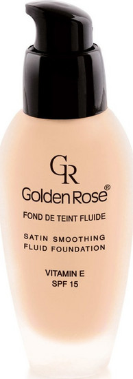 golden rose satin smoothing fluid foundation spf 15