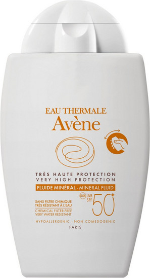 avene fluide mineral teinte spf 50