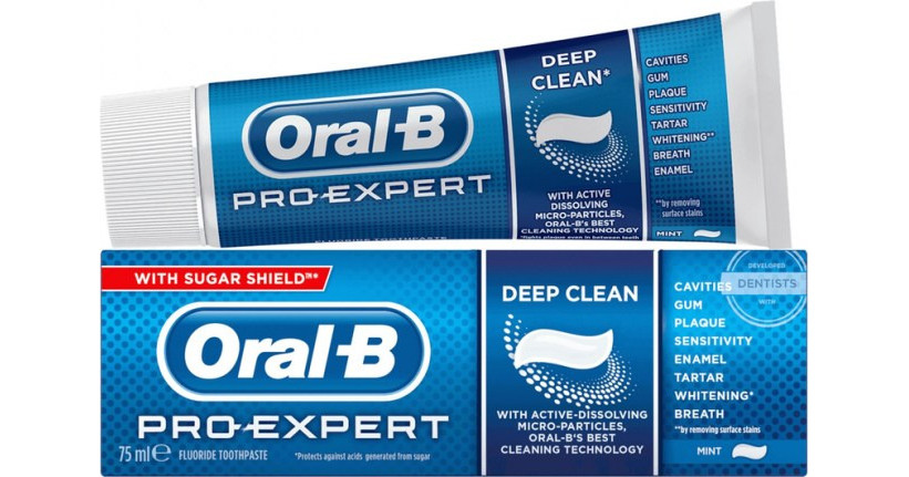 oral b deep clean toothpaste