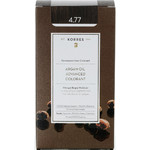 Korres Argan Oil Advanced Colorant 4.77 Σκούρο Σοκολατί Μόνιμη Βαφή Μαλλιών Χωρίς Αμμωνία 50ml