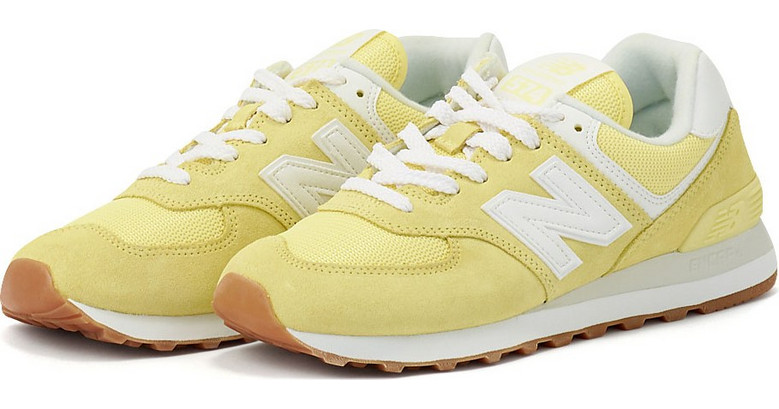 pastel yellow new balance