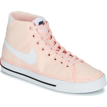 nike court legacy mid canvas women's