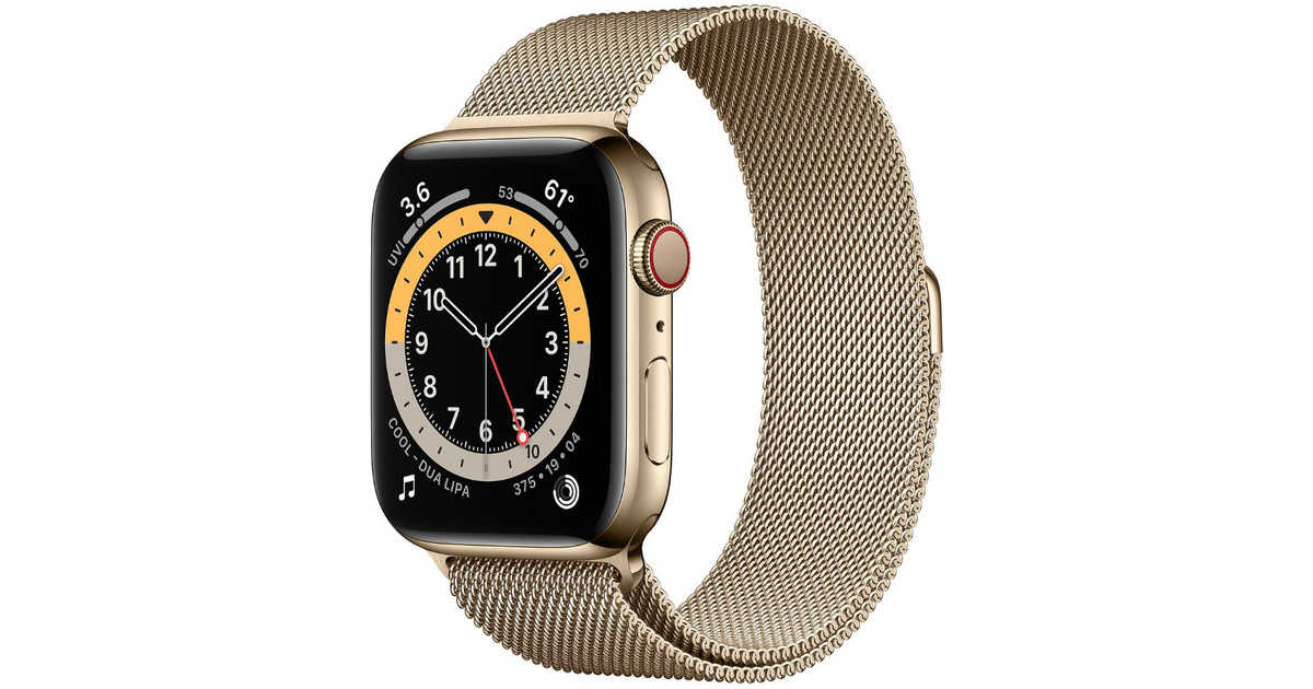 apple watch series 5 golden
