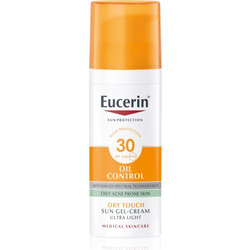 eucerin sun oil control face protection sun cream