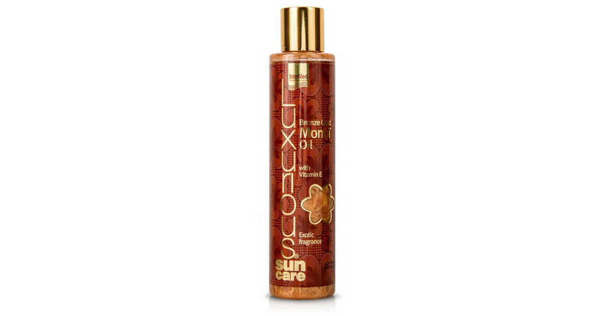 luxurious bronze gold monoi oil