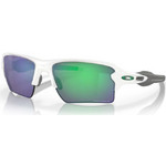 Oakley Flak 2.0 XL 9188 92 Αθλητικά Γυαλιά Ηλίου Μάσκα Κοκάλινα Άσπρα με Άσπρο Καθρέπτη Φακό