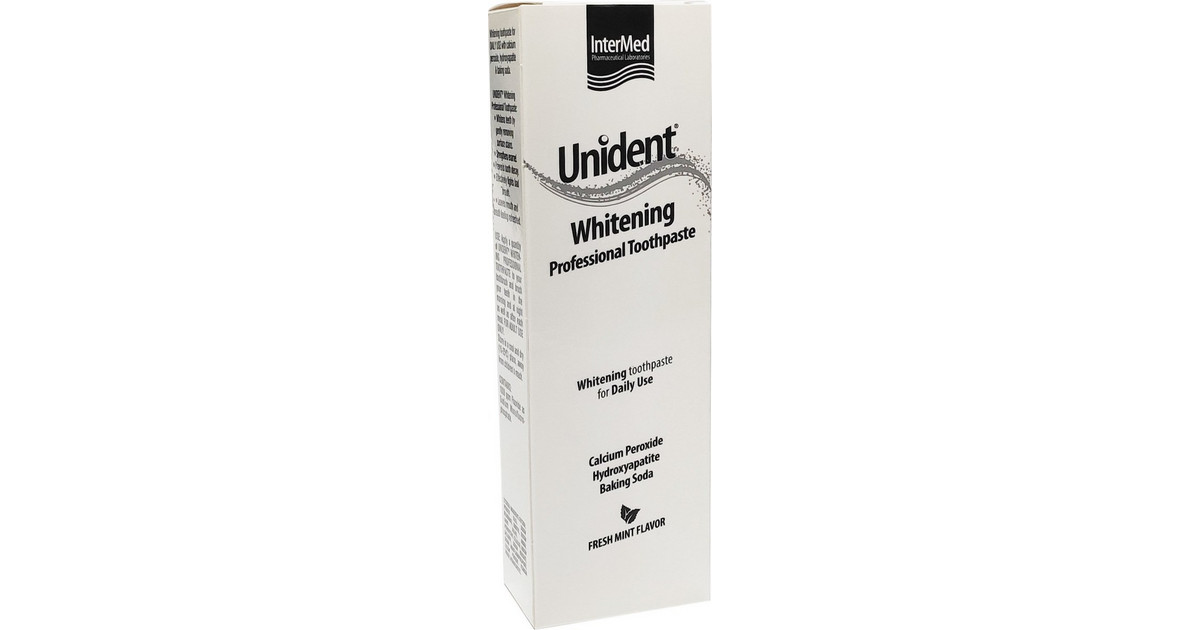 unident whitening professional toothpaste