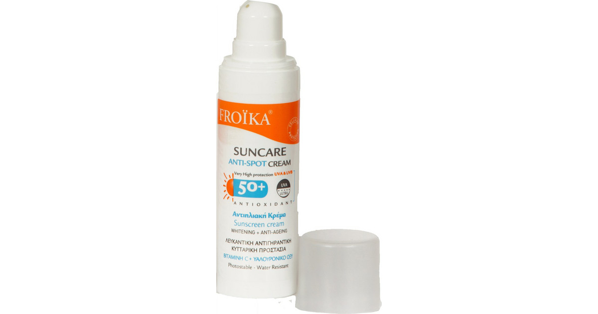 froika suncare anti spot cream spf 50