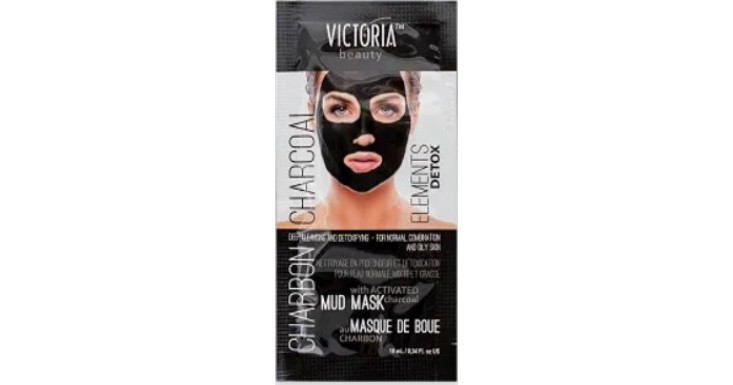 Victoria Beauty Elements Detox Charbon Charcoal Mud Mask 10ml 